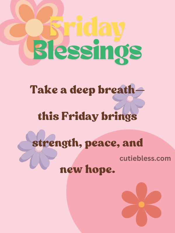 Encouraging quote for strength and peace