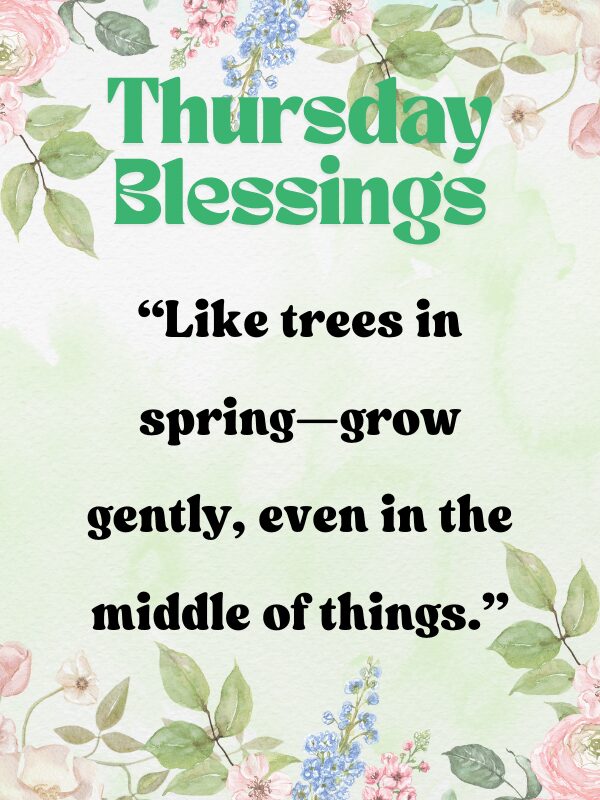 Midweek peace quote image  Peace blooms midweek. Let it grow on a pastel floral design.