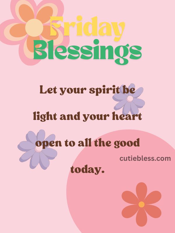 Inspiring Friday quote about light and inner peace