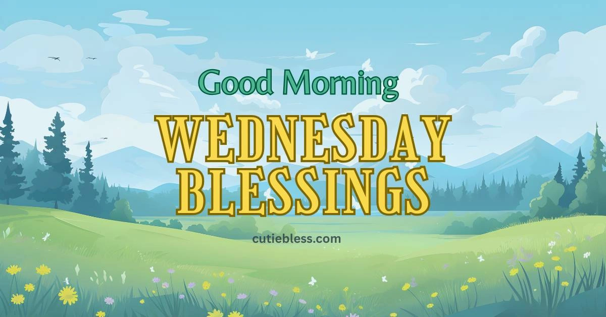 Good Morning-Wednesday Blessings