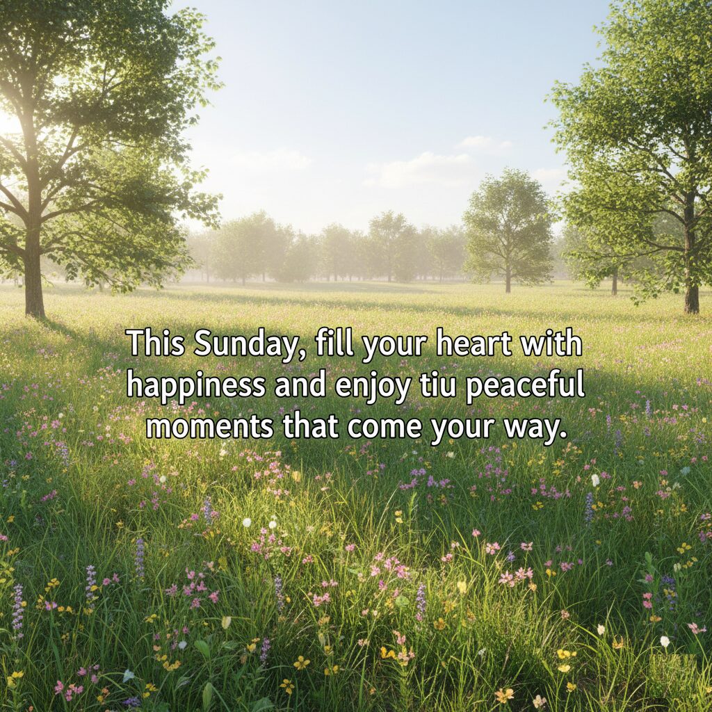 May your Sunday be filled with happiness and beautiful moments at sunrise by the lake